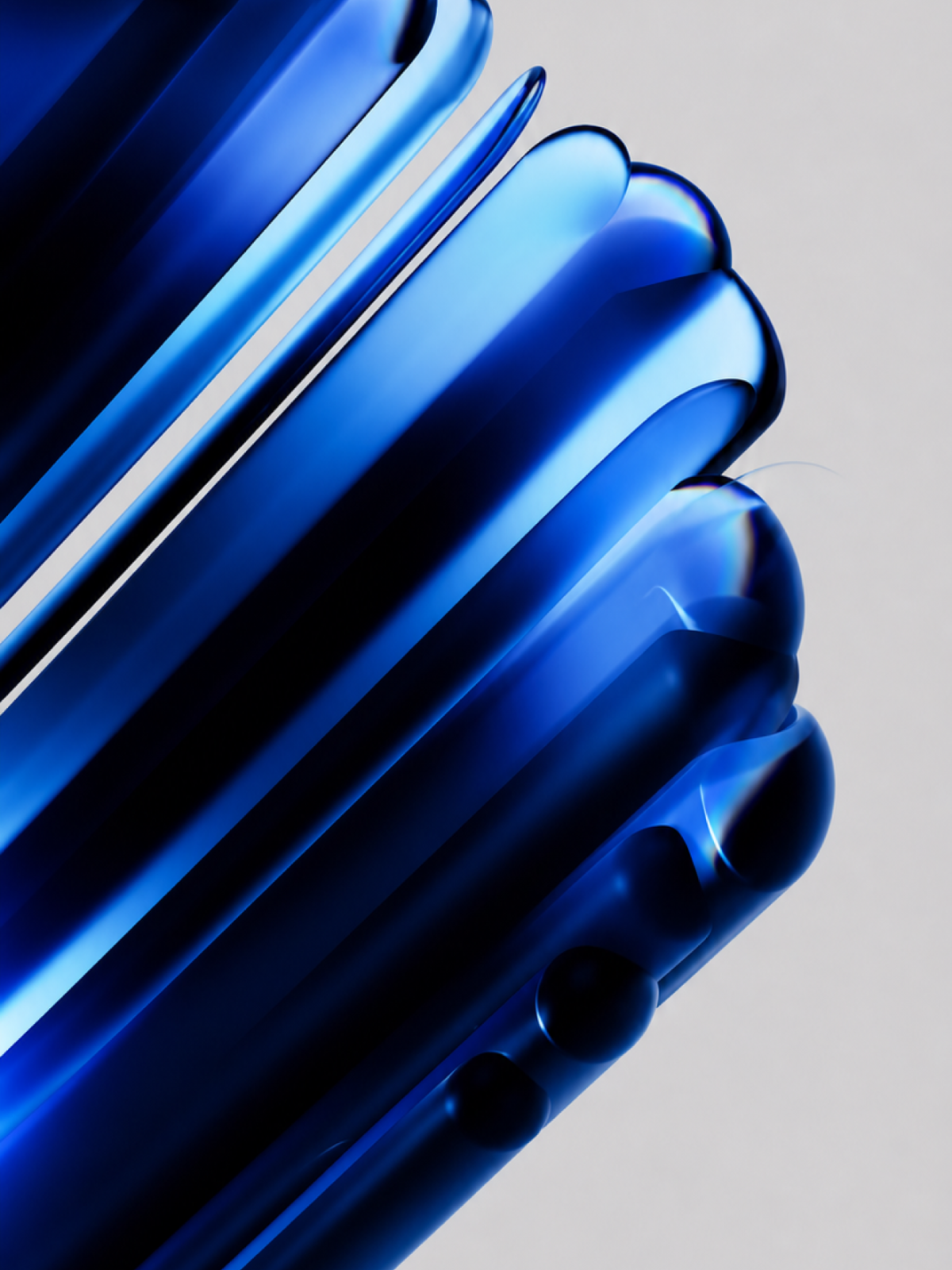 Blue Glass Ribbon