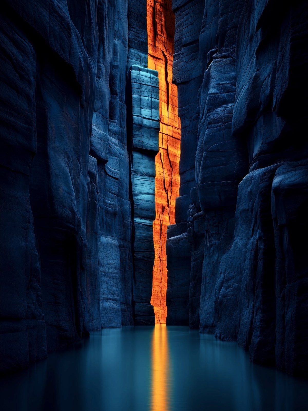 Blue Orange Canyon Light