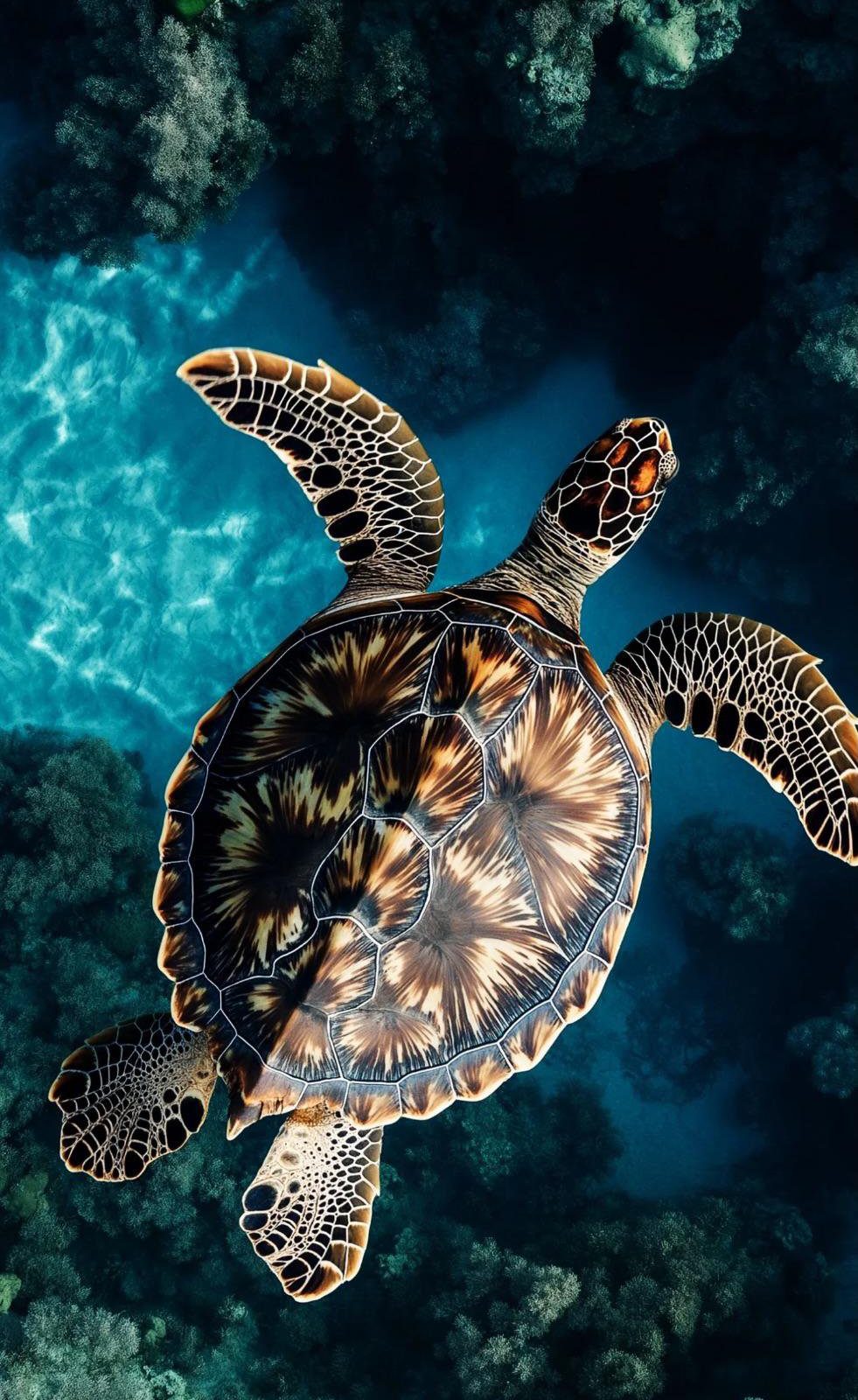 Coral Turtle Drift