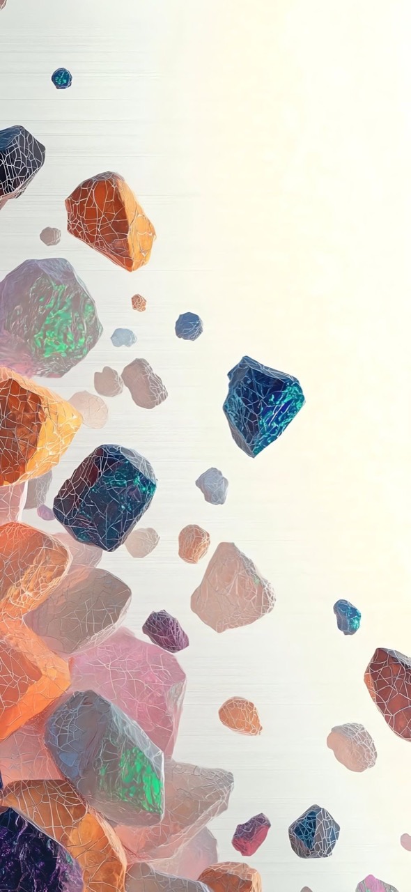 Floating Glass Rocks