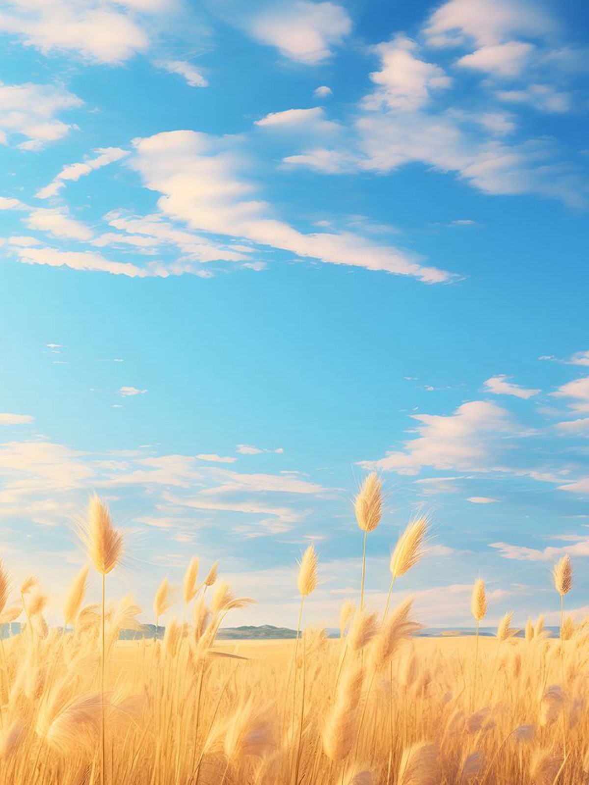 Golden Wheat Sky