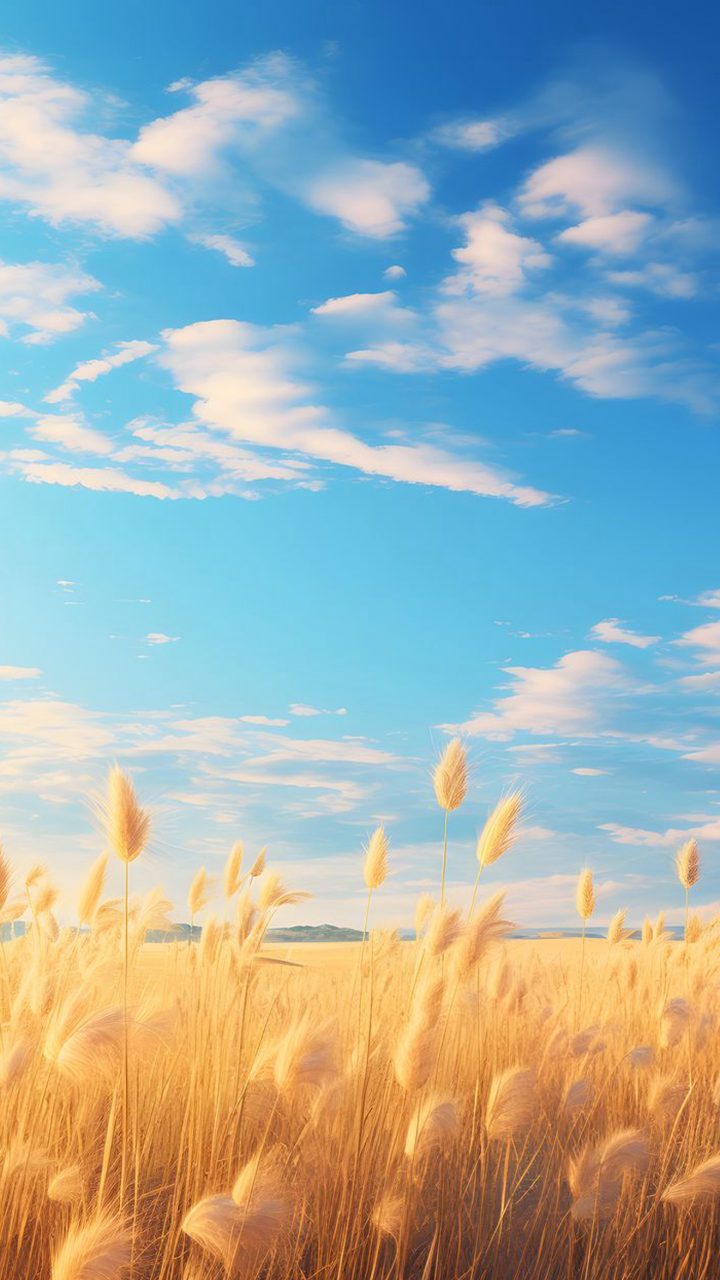 Golden Wheat Sky