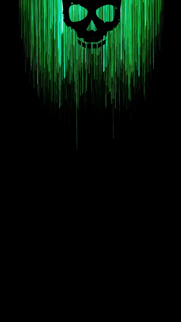 Green Skull Glitch