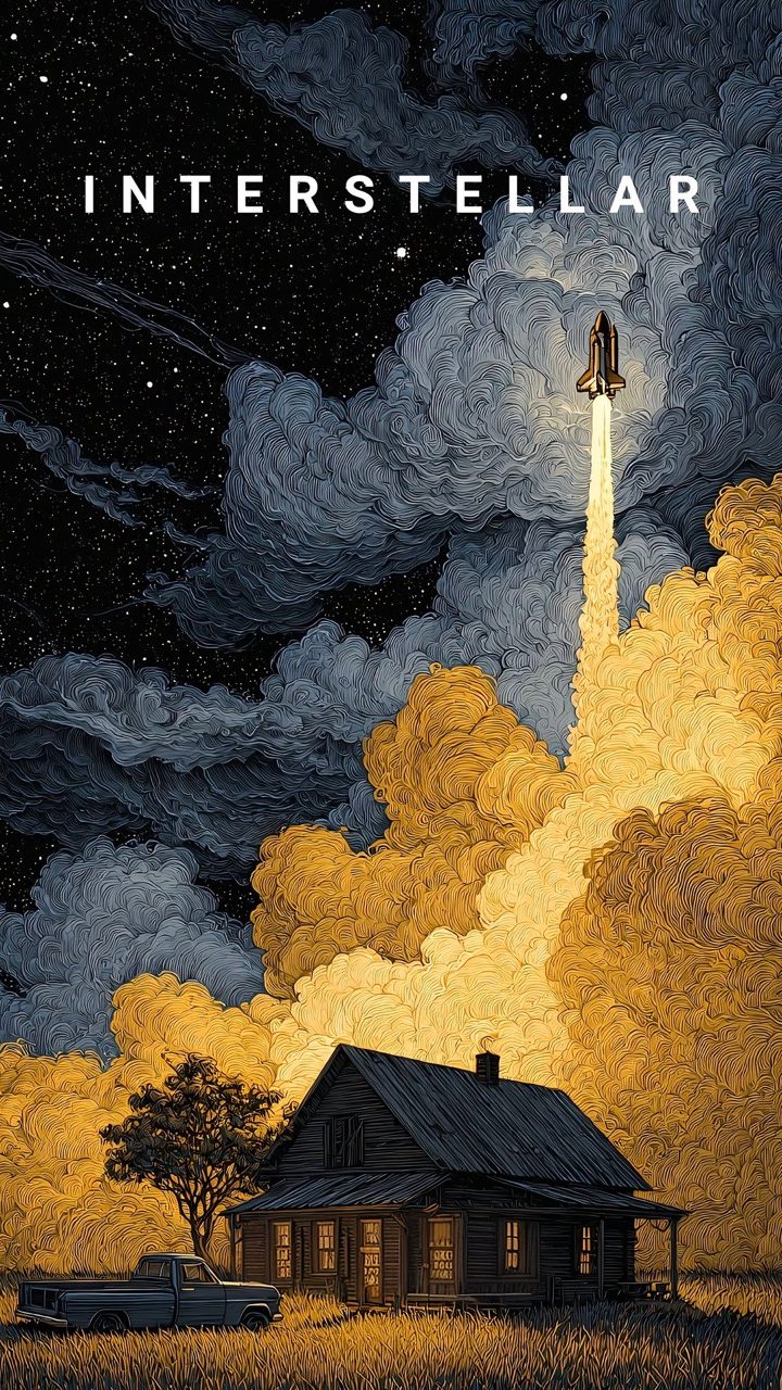 Interstellar Launch Art