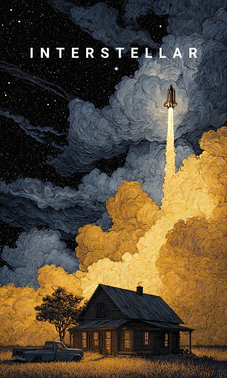 Interstellar Launch Art