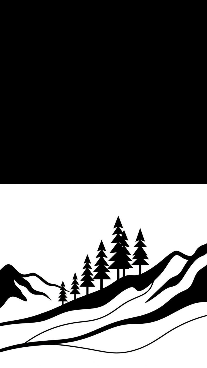 Minimal Mountain Ink