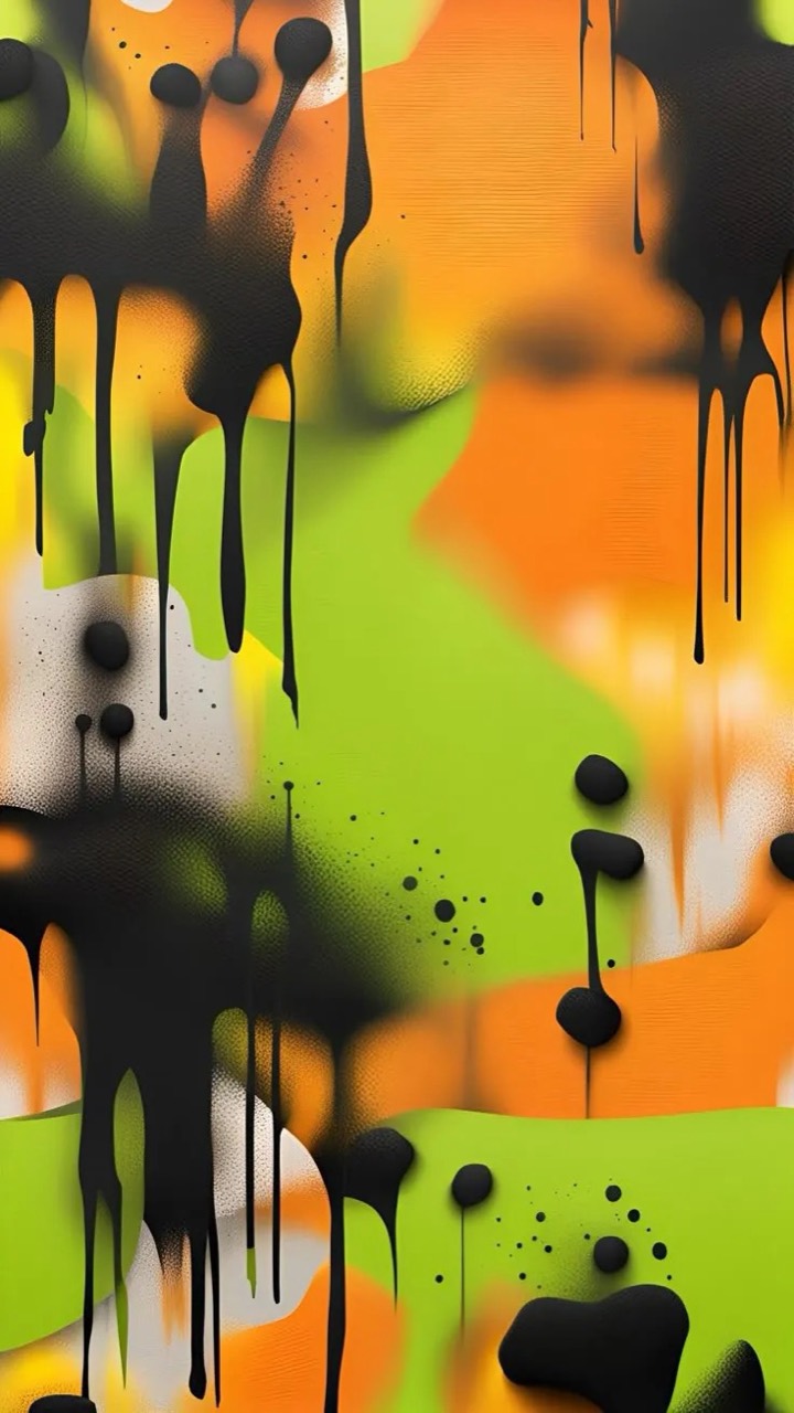 Neon Drip Camo