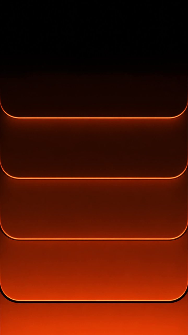 Orange Glass Panels