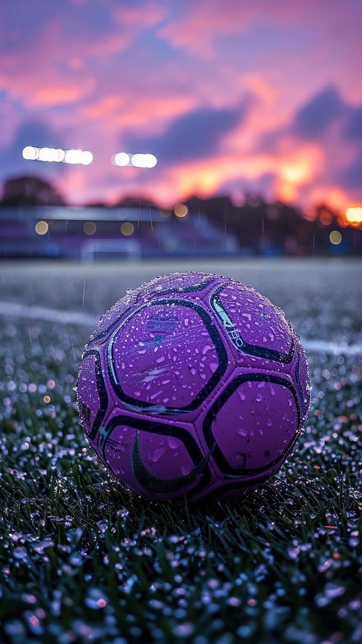 Purple Stadium Ball