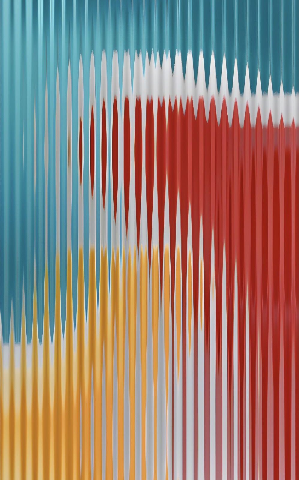 Ribbed Color Illusion