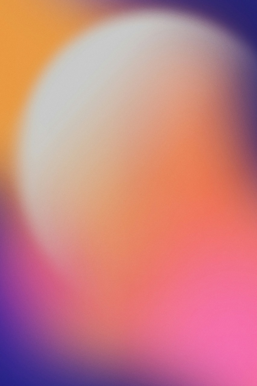 Soft Sunset Orb Blur