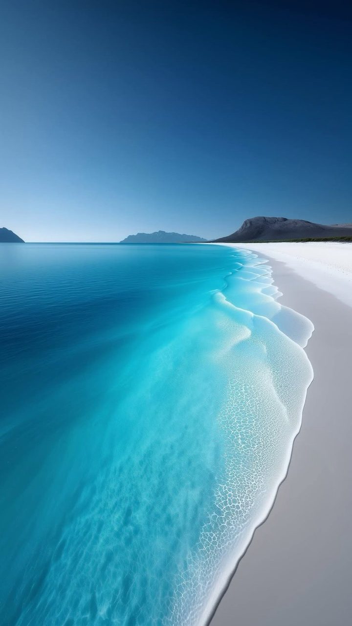 Turquoise Arctic Shore