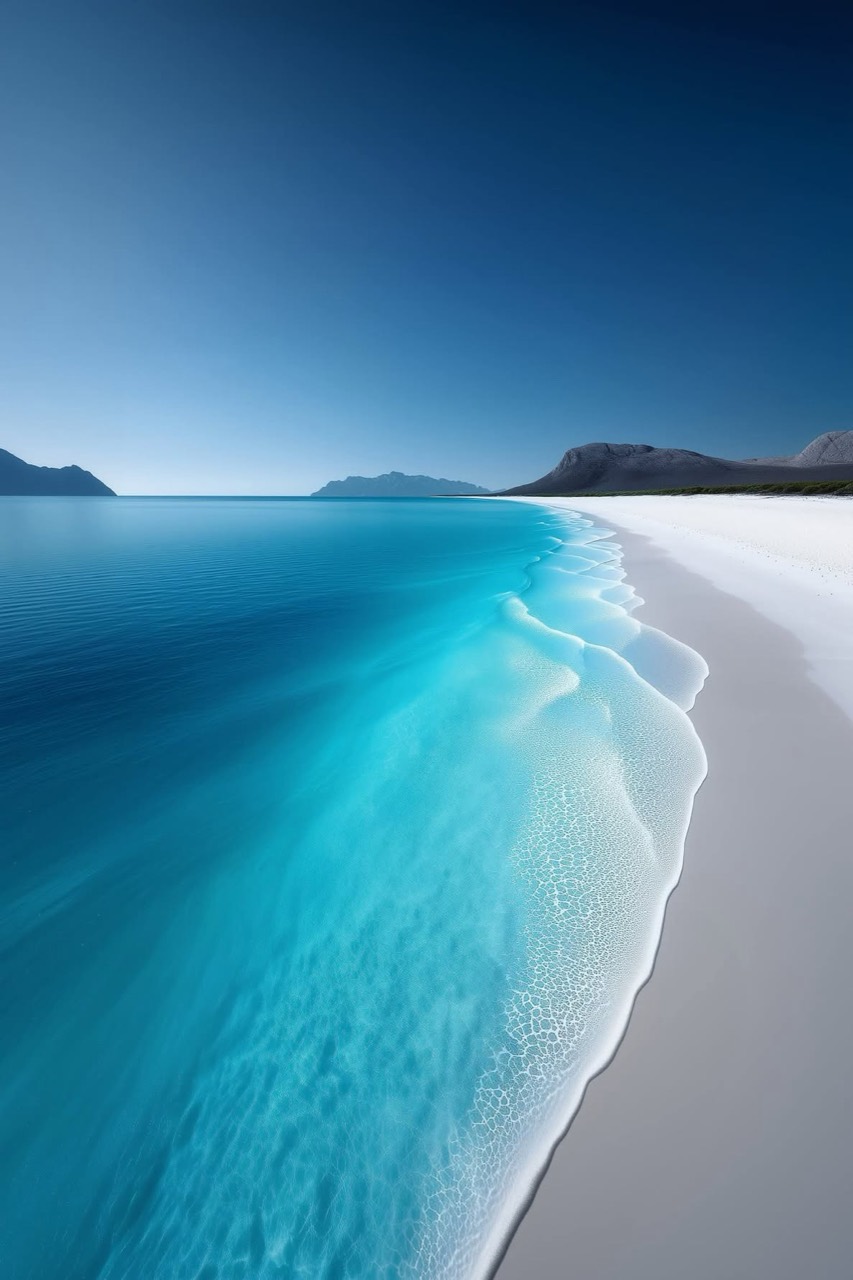 Turquoise Arctic Shore