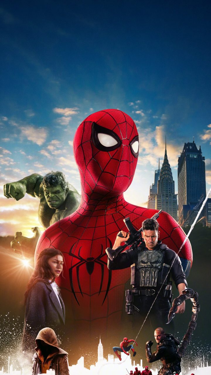 Web Hero City Poster