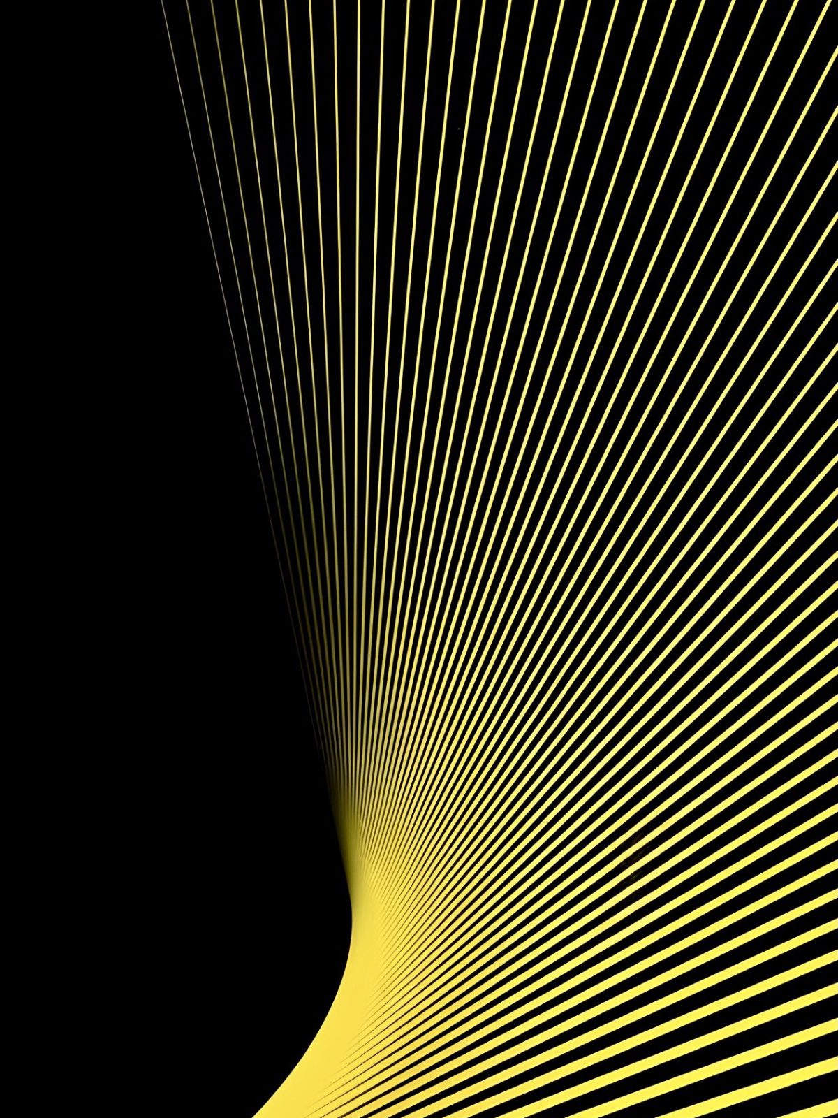 Yellow Neon Lines