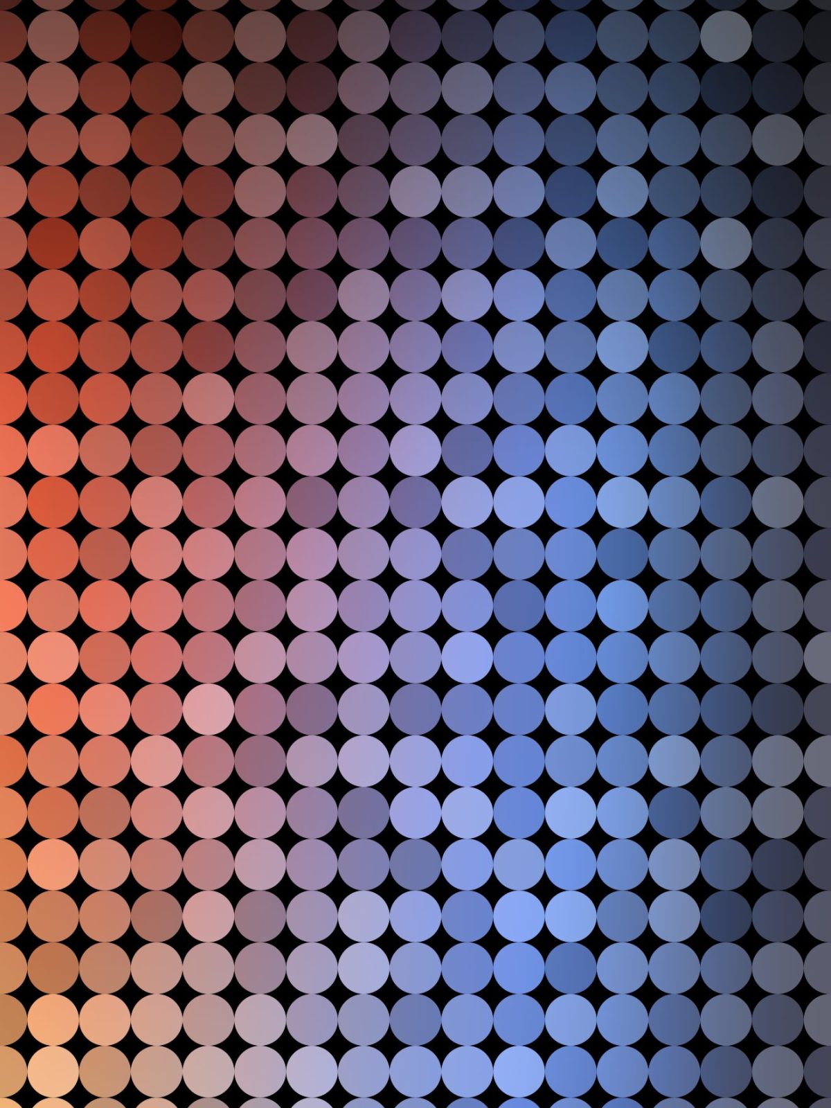 Chromatic Dot Matrix wallpaper for iPhone and Android