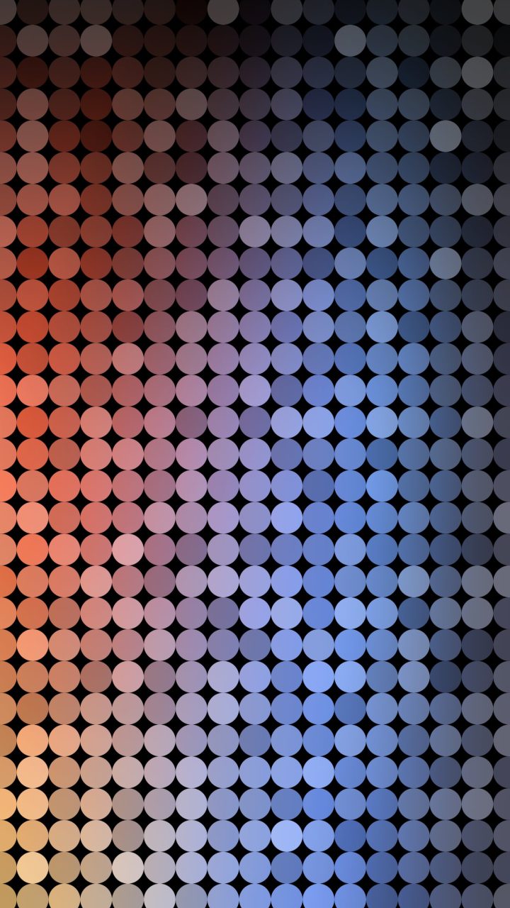 Chromatic Dot Matrix wallpaper for iPhone and Android