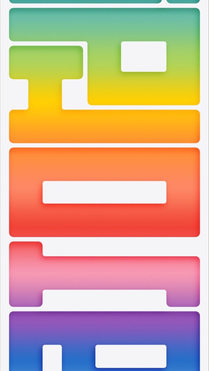Frosted Rainbow Blueprint wallpaper for iPhone and Android