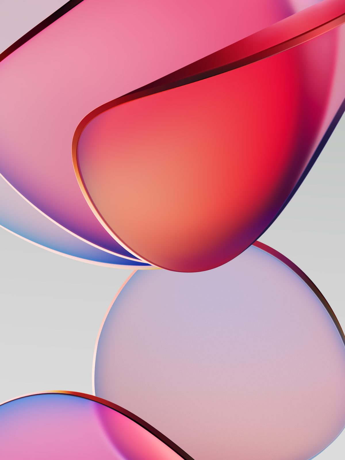 Rose Glass Fold wallpaper for iPhone and Android