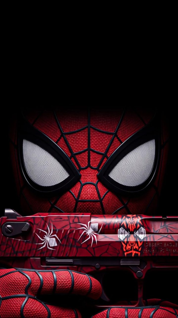 Spider Mask Arsenal wallpaper for iPhone and Android