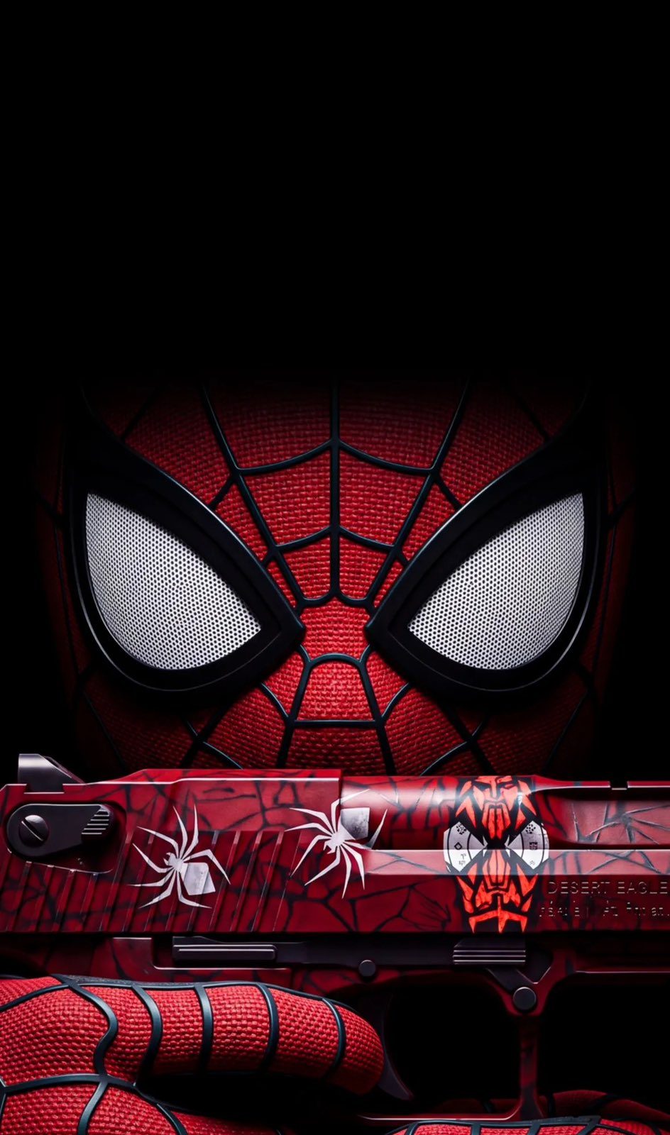Spider Mask Arsenal wallpaper for iPhone and Android