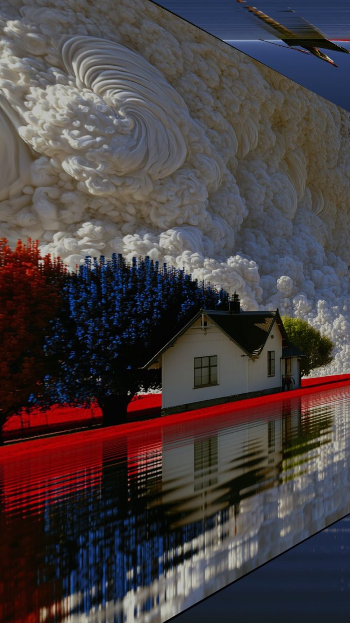 Surreal Cloud House