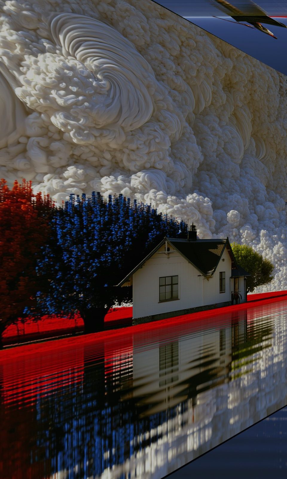 Surreal Cloud House